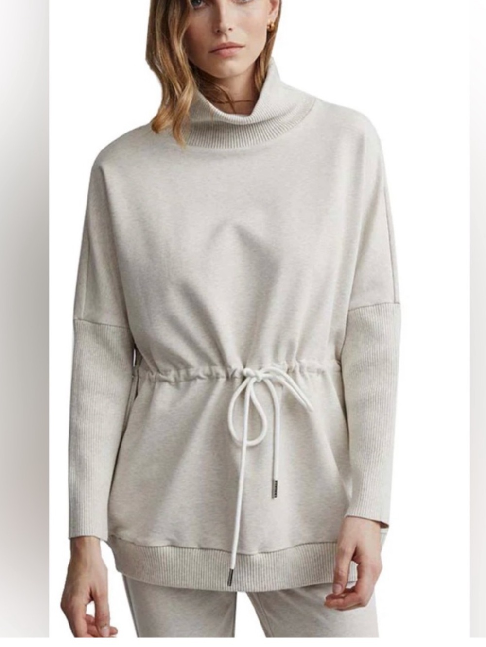 Varley Ivory Adelaine Sweater